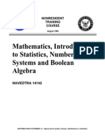 Statistics Number Systems Boolean