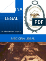 Clase 1 Medicina Legal. Historia e Importancia