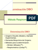 Determinación DBO