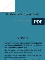 19th Century Art Song