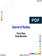 Esercizi Routing