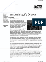 An Architect's Dhaka by Mahbubur Rahman