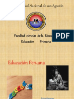 Educacion Peruana Diapositivas