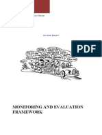 Monitoring and Evaluation Framework