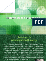 Historia de La Psicometria