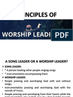 Principles of Worship Leading