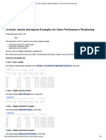 24 Iostat, Vmstat and Mpstat Examples For Linux Performance Monitoring