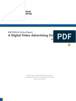 A Digital Video Advertising Overview: IAB Platform Status Report