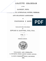 BOPP A Comparative Grammar of The Sanskrit Zend Greek Latin Lithuanian Gothic Volume 1