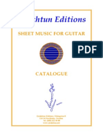 Syukhtun Editions: Sheet Music For Guitar