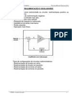 Realimentacao e Circuitos Osciladores