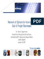 Network of Options For International Coal & Freight Businesses