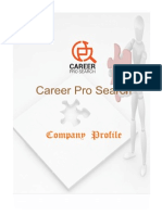 Company Profil - Career Pro Search