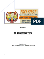 Basketball Shooting Tips