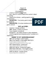 Classification of Microorganisms Taxonomy