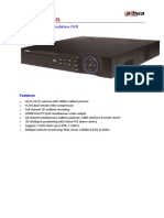 24/32CH CIF 1.5U Standalone DVR: Features