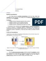 Ficha 5 - Equilíbrio Térmico e Lei Zero Da Termodinâmica.