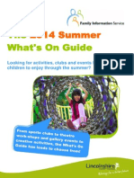 Summer 2014 Whats On Guide