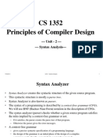 Compiler Design Unit 2