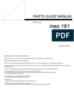 Ineo 161 Parts