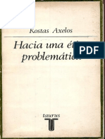 Axelos Kostas - Hacia Una Etica Problematica