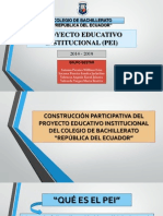 Construccion Pei 2014 Republica Del Ecuador