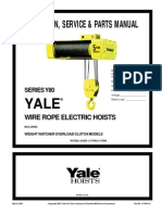 YALE - Wire Rope Electric Hoists