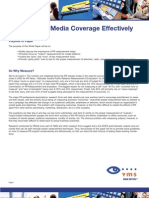 Measuring Media Coverage Effectively