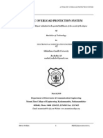 Automatic Overload Protection System: Mini Project Report Submitted in The Partial Fulfillment of The Award of The Degree