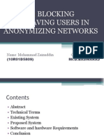 Nymble:: Blocking Misbehaving Users in Anonymizing Networks