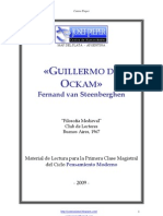 Fernand Van Steenberghen - Guillermo de Ockham