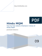 Hindu MQM (Year by Year Detail of Barbaric Crimes of Hindu MQM)