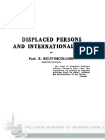 Displaced Persons and International Law: Prof. E. Reutnicolussi