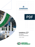 Unidrive SP Elevator Brochure