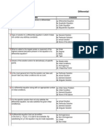 Differential Equations Mark