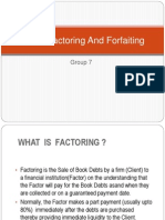 Credit Factoring and Fofaiting