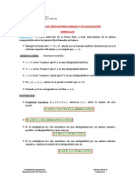 Intervalos e Inecuaciones Lineales