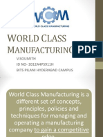 World Class Manufacturing