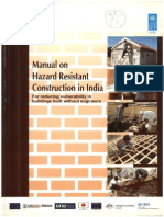 Manual On Hazard Resistant Construction