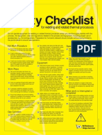 Welding Checklist