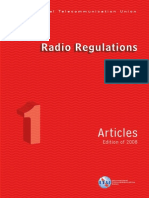 ITU Radio Regulations - Vol I - Articles