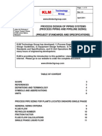 Project Standards and Specifications Piping Systems Rev01