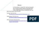 Of U.S. Adults: Impact On Energy and Nutrient Intakes and Overweight Status