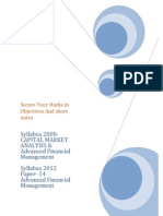 Objective and Differences Capital Market