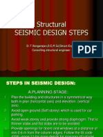 Sesmic Structural Design Steps