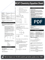 MCAT Chemistry