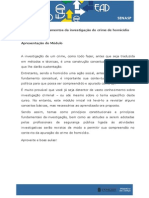 02 - Modulo 01 - Investigacao de Homicidios PDF