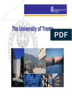 The University of Trento