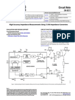 High Accuracy Impedance Measurements Using 12-Bit Impedance Converters 