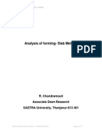 Module 2 Lecture 5 Forming Analysis-SlabMethod